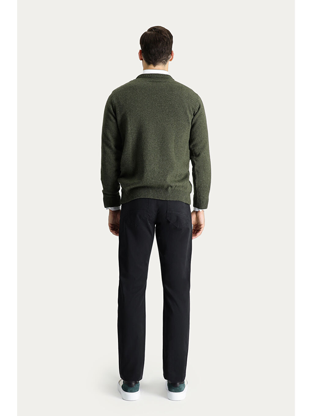 Siyah Spor Pantolon-2