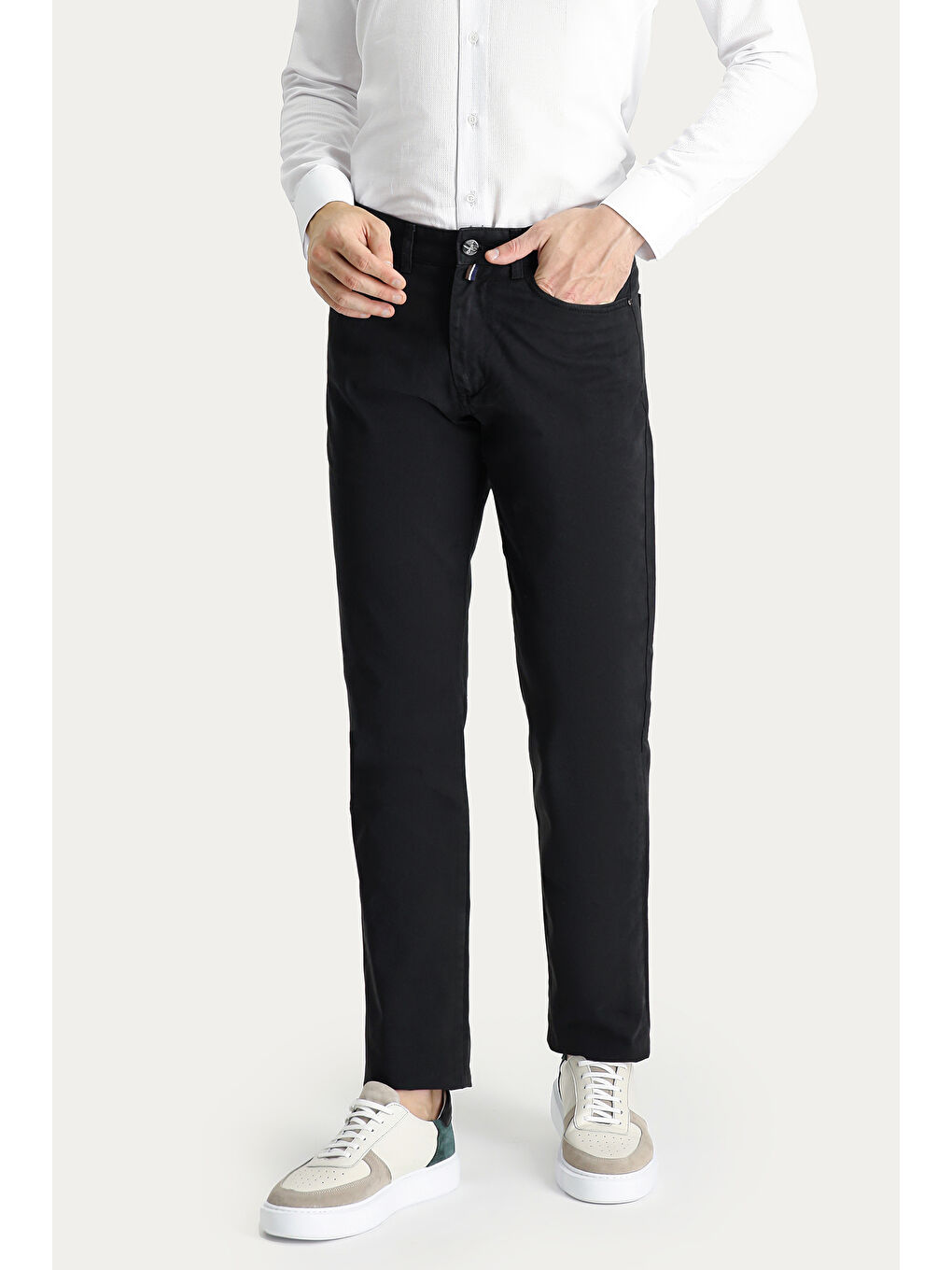 Siyah Spor Pantolon-3