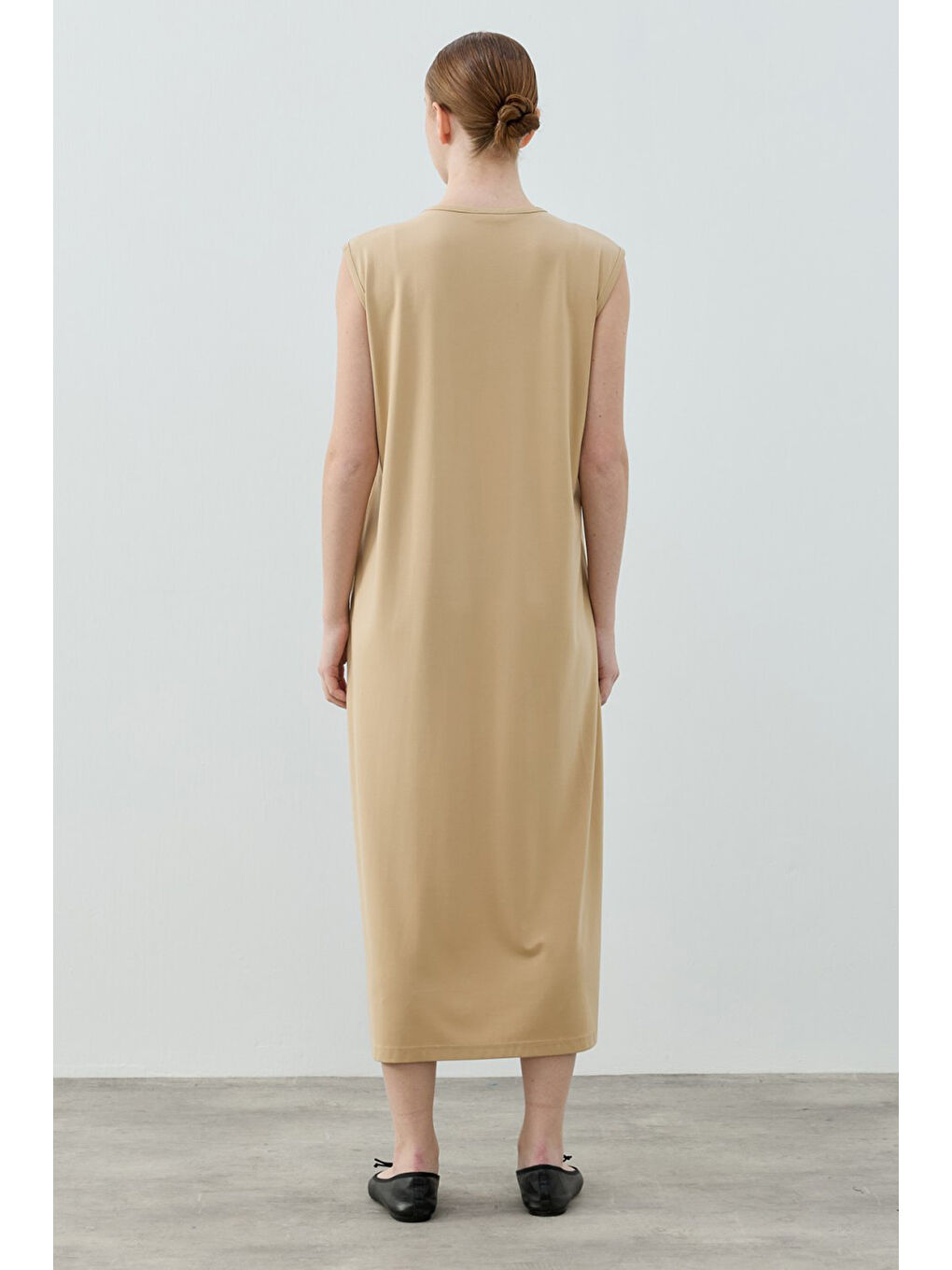Bej Kolsuz Model İç Elbise 1614 Vizon-2