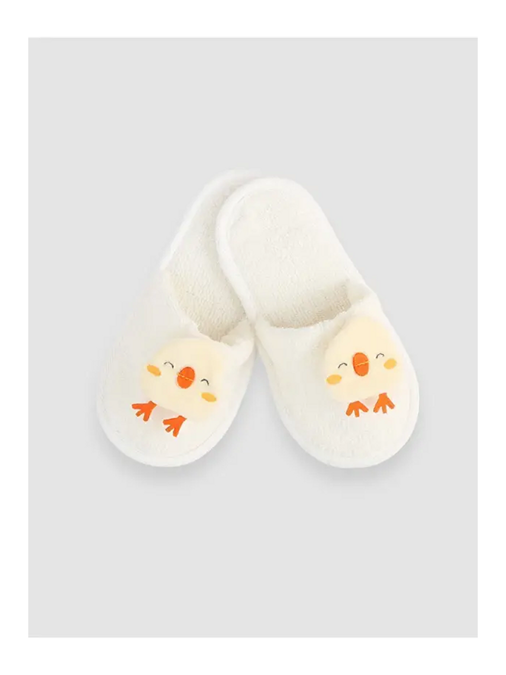 Turuncu Unisex Hayvan Figürlü Bebek Bornoz Havlu Seti Yenidoğan Hediyelik Kutulu 0-24ay Pamuklu 3lü Takım-2