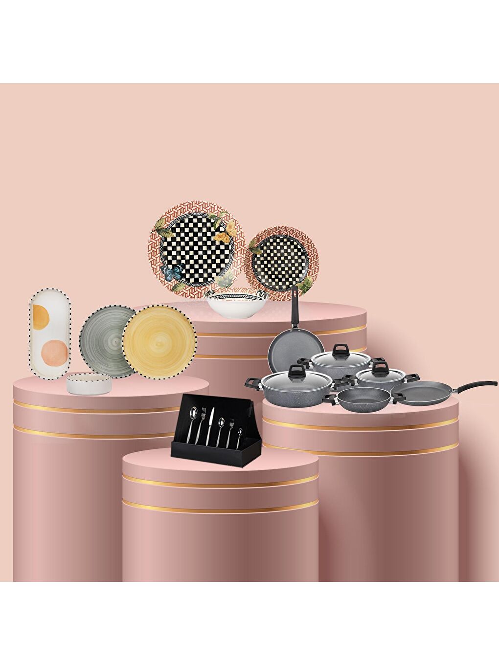 Beyaz Mini Çeyiz Seti-1