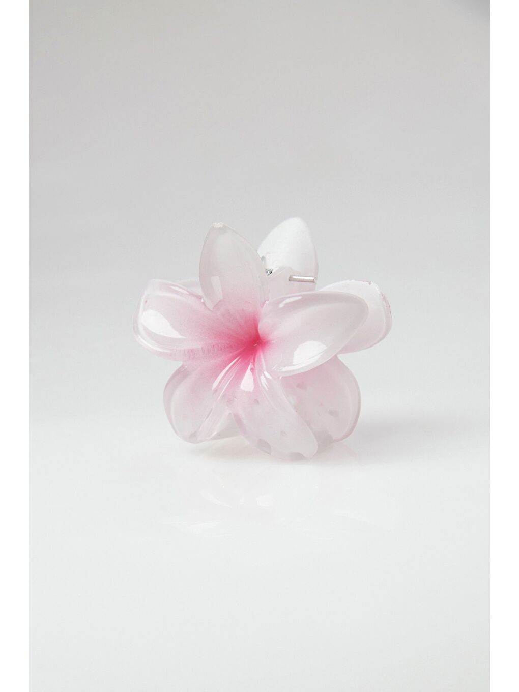 Pembe Lotus Çiçeği Mandal Toka-2