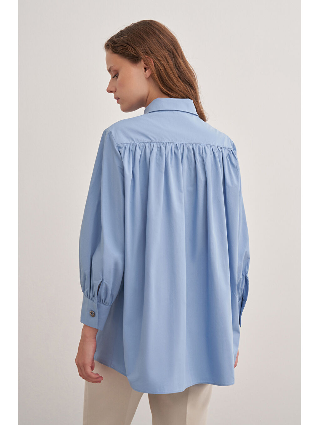 Mavi 2233111 Gömlek Yaka Pamuk Bluz-5