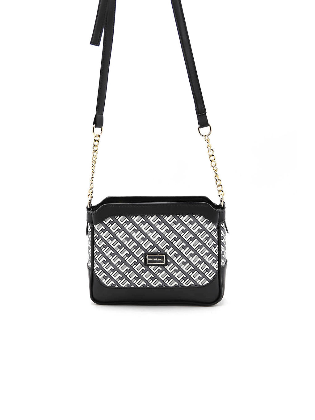 Siyah Kadın Çapraz Çanta 1066-42388 ÇAPRAZ BAYAN ÇANTASI M170 SİYAH-MAT SİYAH