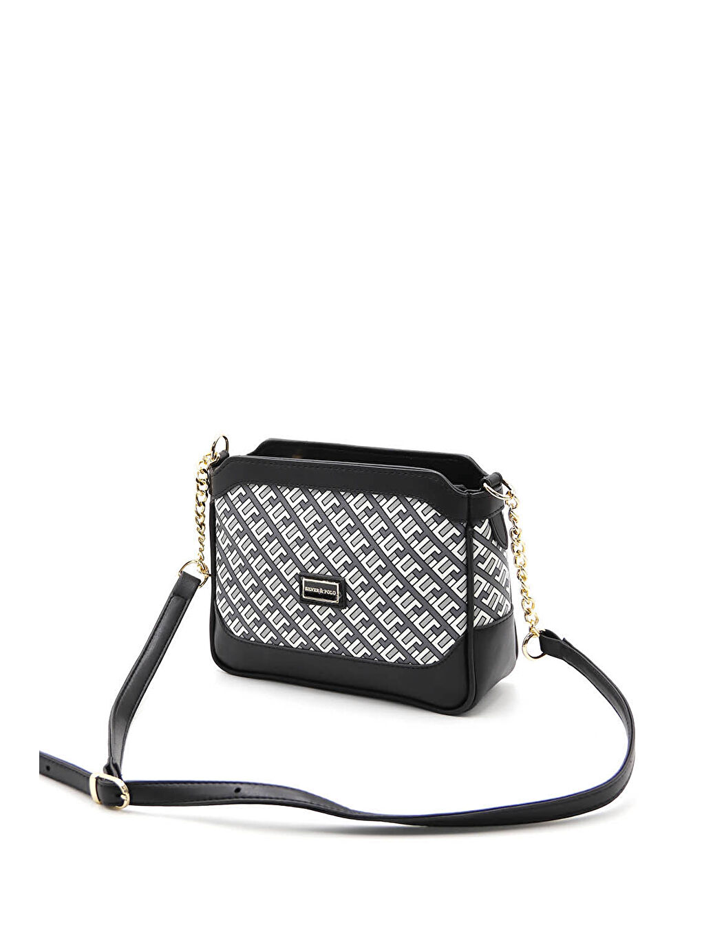 Siyah Kadın Çapraz Çanta 1066-42388 ÇAPRAZ BAYAN ÇANTASI M170 SİYAH-MAT SİYAH-4