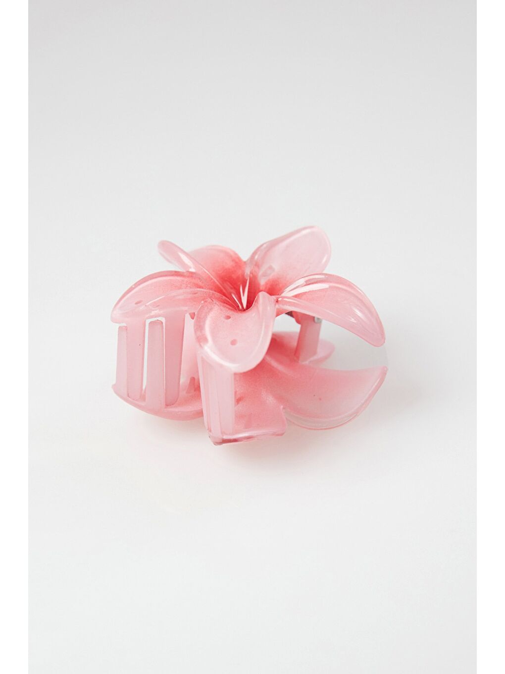 Fuşya Lotus Çiçeği Mandal Toka-1