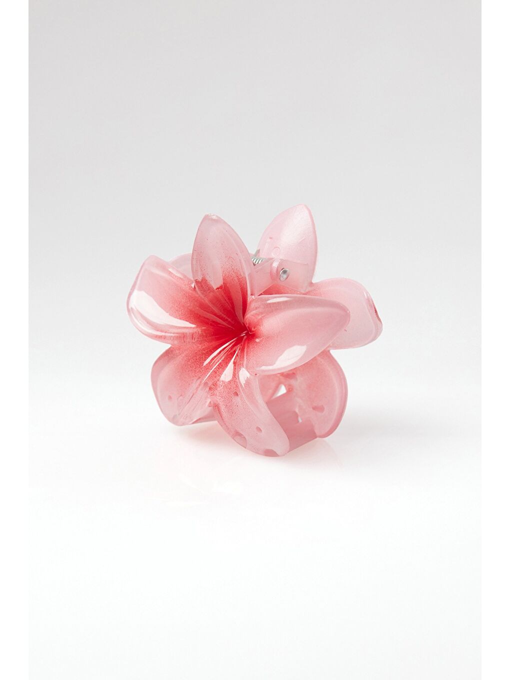 Fuşya Lotus Çiçeği Mandal Toka-2