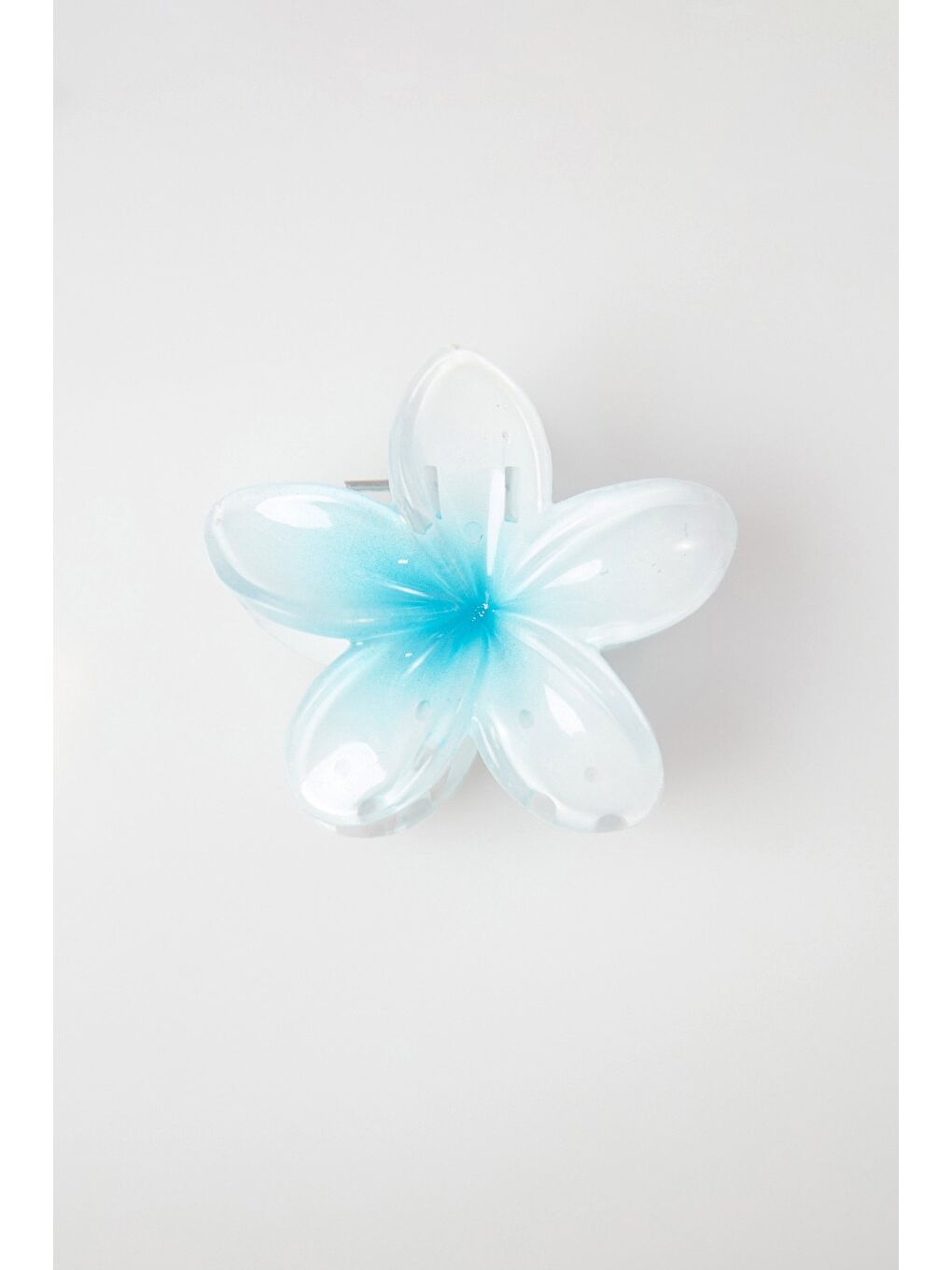 Mavi Lotus Çiçeği Mandal Toka