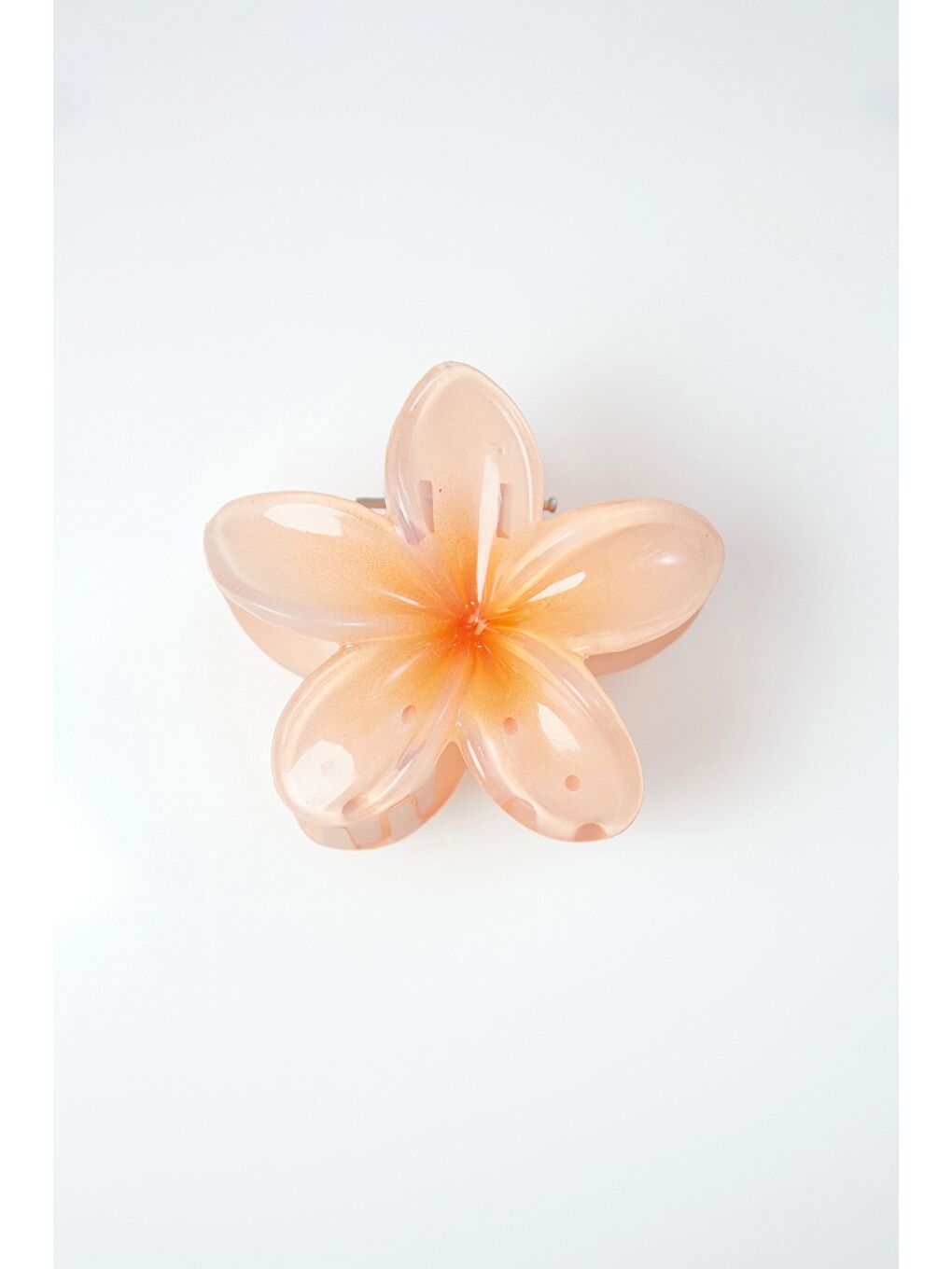 Pembe Lotus Çiçeği Mandal Toka-1