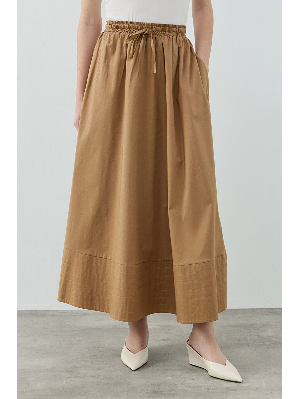 Kahverengi New Pop Etek 1631 Camel-1