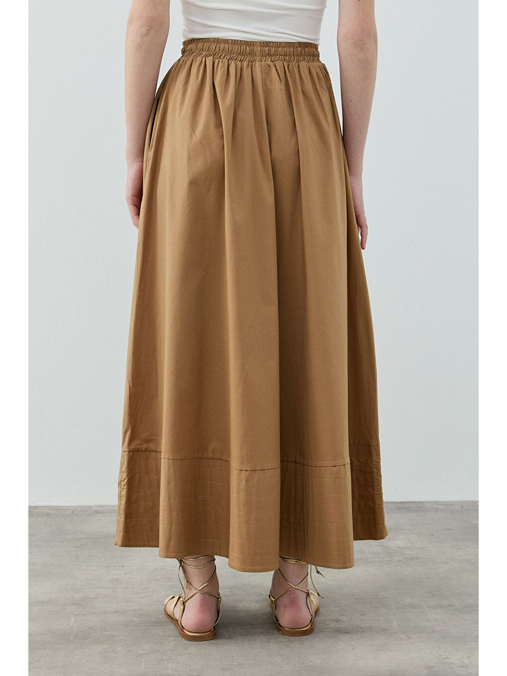 Kahverengi New Pop Etek 1631 Camel-2