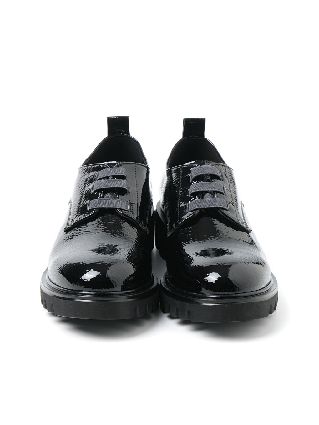 Siyah Kadın Klasik Ayakkabı 3G4835 4835 NAPLAK Nero-2