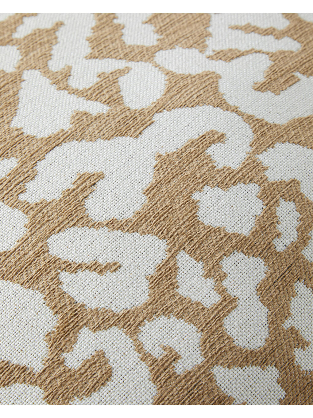 Leopura Dekoratif Kırlent 45x45 cm Bej-1