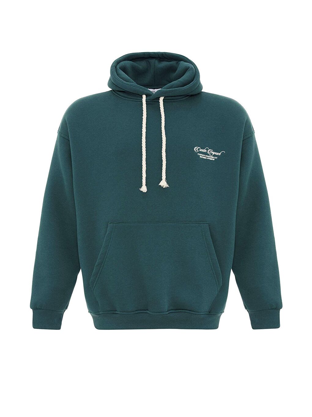 Baskılı Oversize Eşofman Takım Petrol-2