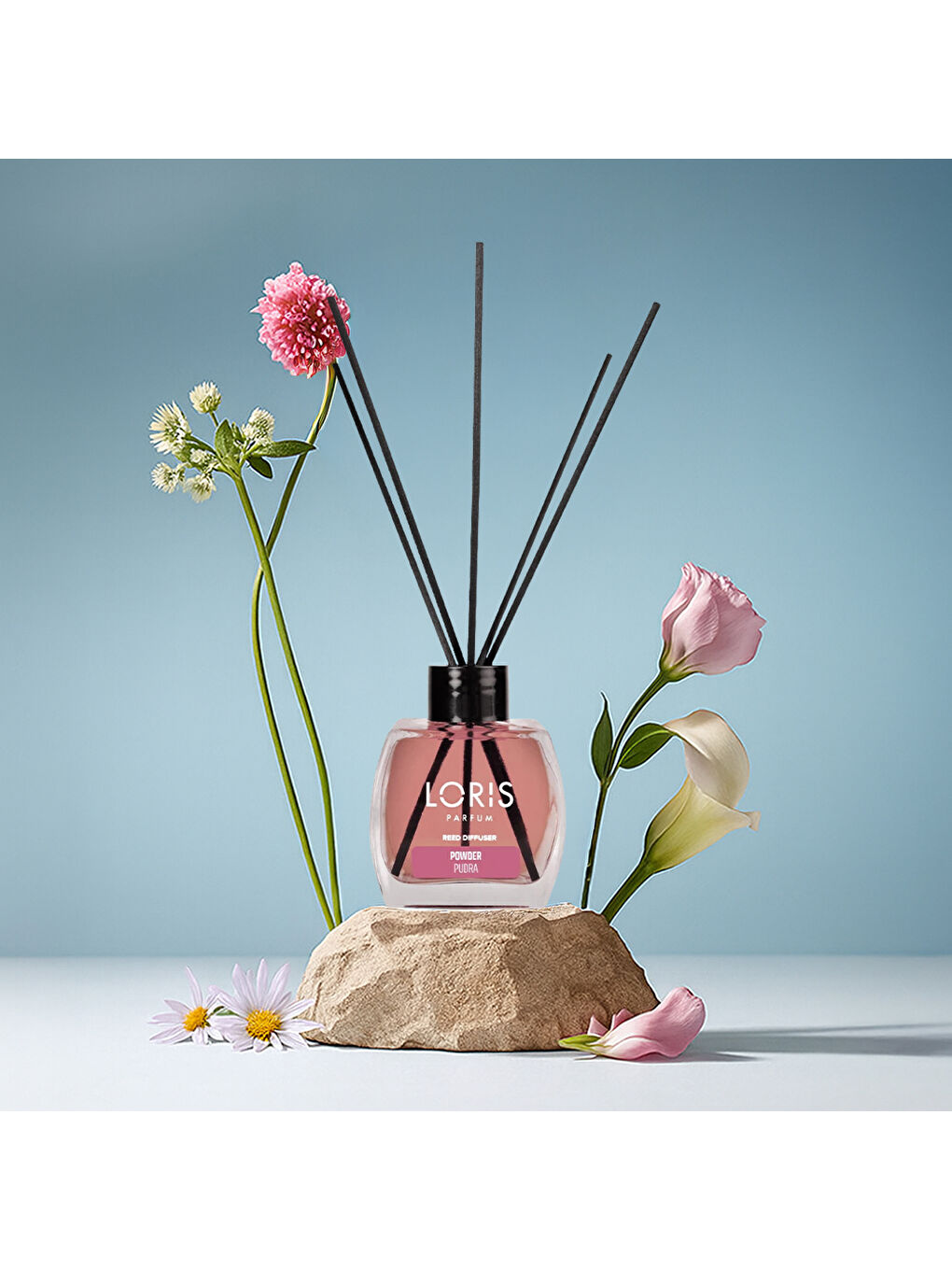 Ekru Pudra Çubuklu Oda Kokusu 120 ML