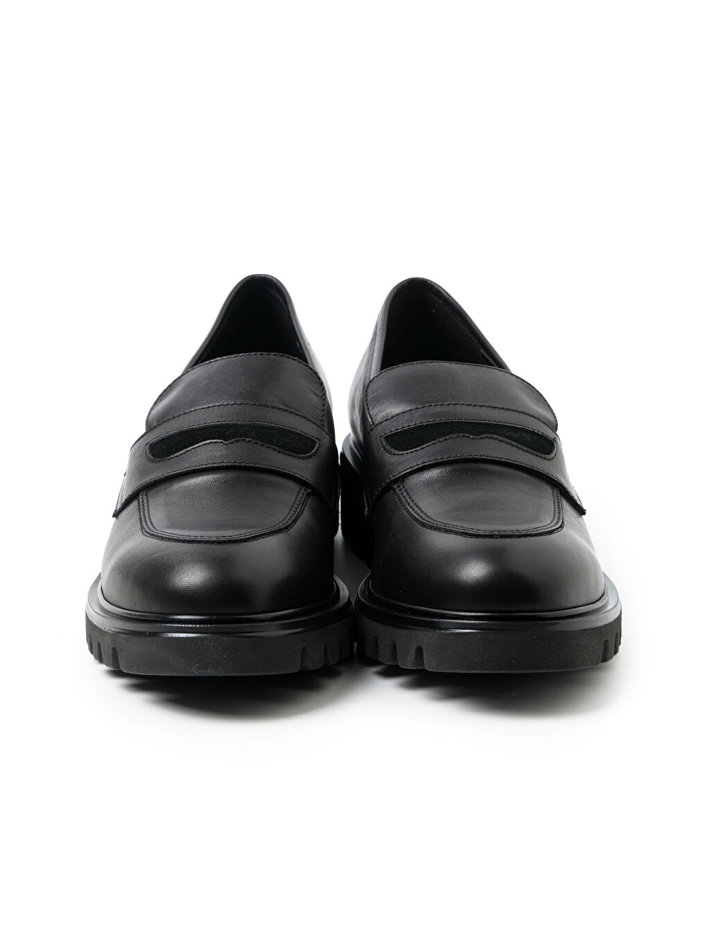 Siyah Kadın Klasik Ayakkabı 3G4924PE 4924 NAI PEL NER VEL PEL Nero-2