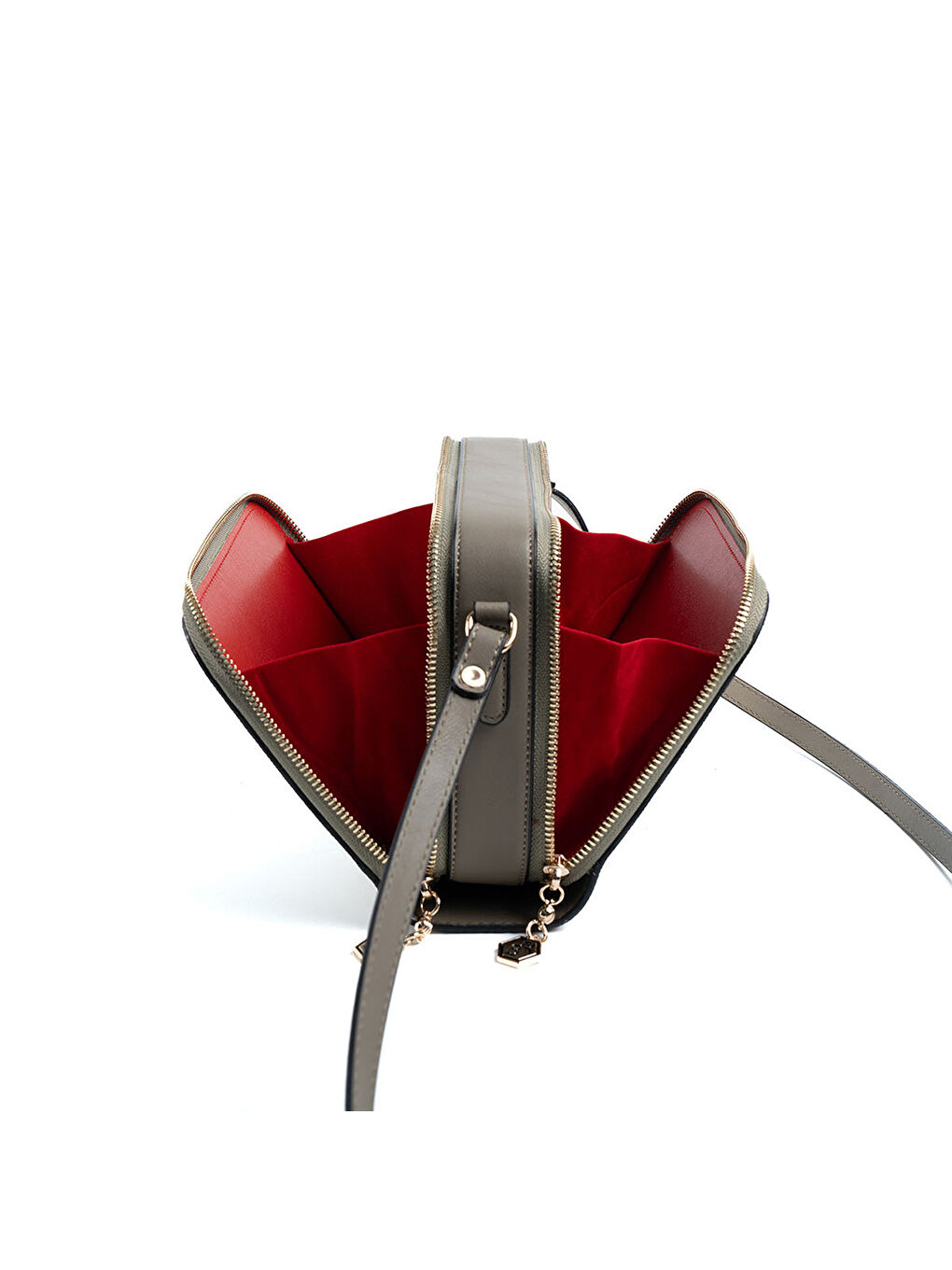 Yeşil Kadın Çapraz Çanta 888-47999 SILVER POLO ÇAPRAZ BAYAN ÇANTASI M178 Y.YEŞİL-MAT Y.YEŞİL-2