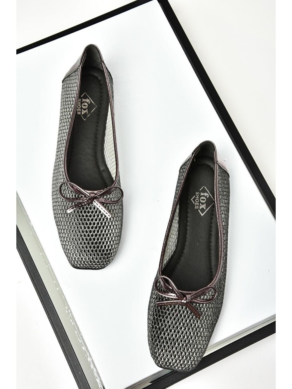 Antrasit S4763501 Platin Kadın Babet