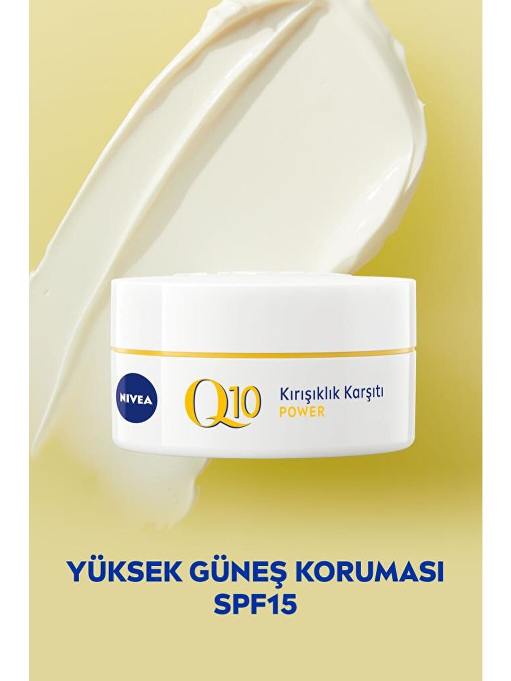 NIVEA Şeffaf Q10 Power Yaşlanma Karşıtı Gündüz Yüz Bakım Kremi Spf30 50 ml, Yüksek  Koruma, Gece Kremi 50 ml - 2