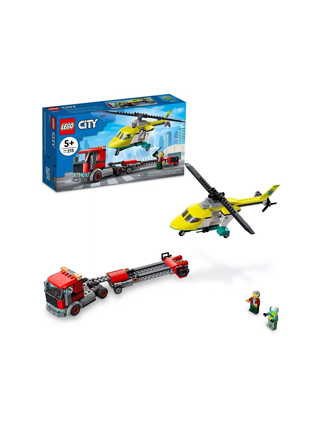 Lego Lego City Kurtarma Helikopter Nakliyesi