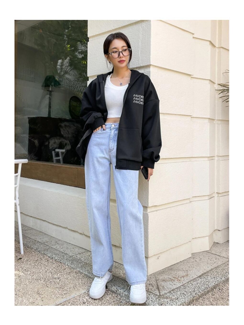 Kadın Siyah Scuba Dalgıç Kumaş Kapüşon Detay Fermuarlı Hırka-2