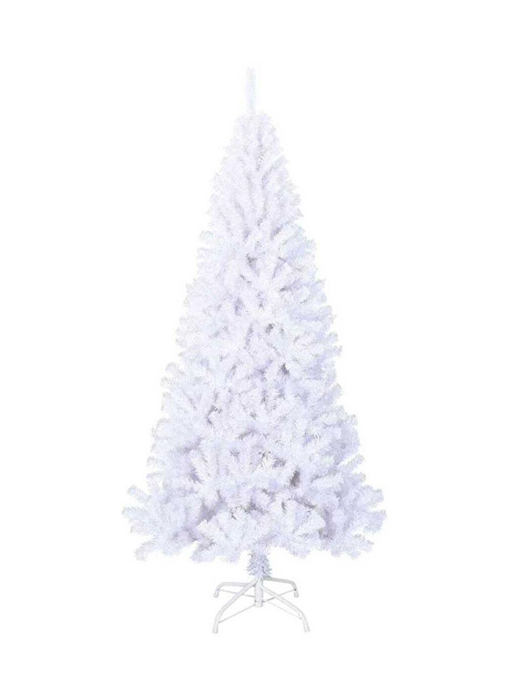 Yılbaşı Çam Ağacı Beyaz Renk 210 Cm-1