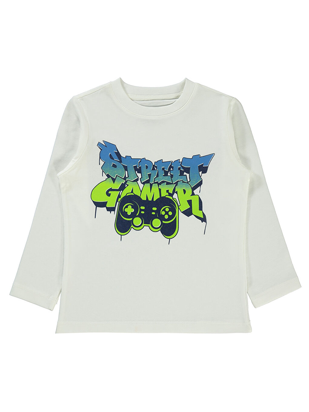 Civil Ekru Erkek Çocuk Sweatshirt 2-5 Yaş Ekru