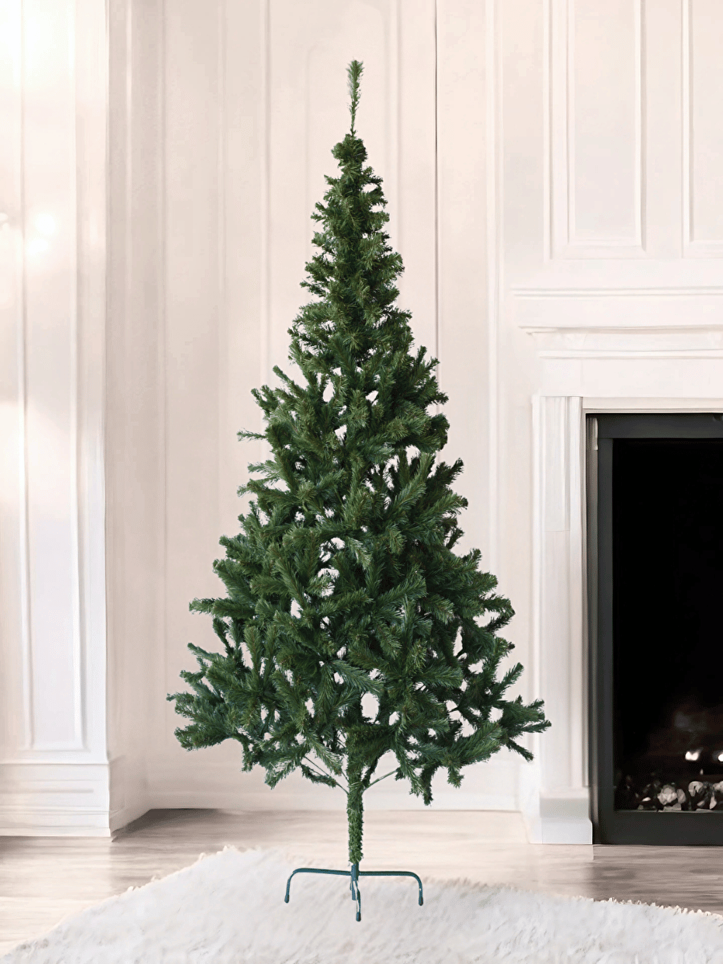 Yeşil Yılbaşı Çam Ağacı Lüks 210 Cm