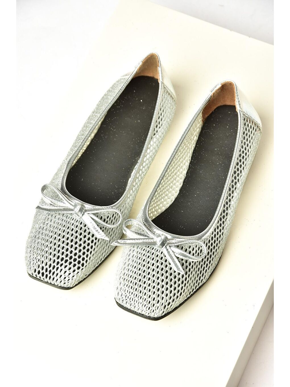 Gri S4763501 Gümüş Kadın Babet-3