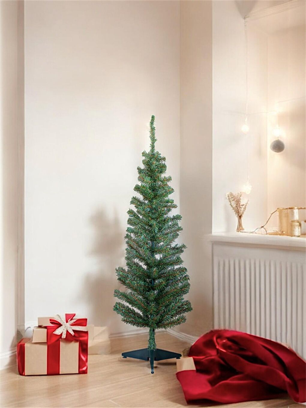 Yeşil Yılbaşı Çam Ağacı 120 Cm