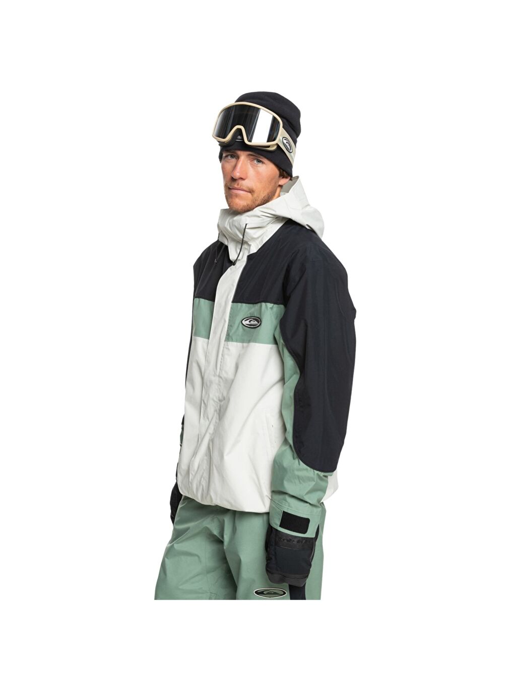 Ekru High Altitude Gore-tex Jk Erkek Bej Snowboard Kayak Montu-1