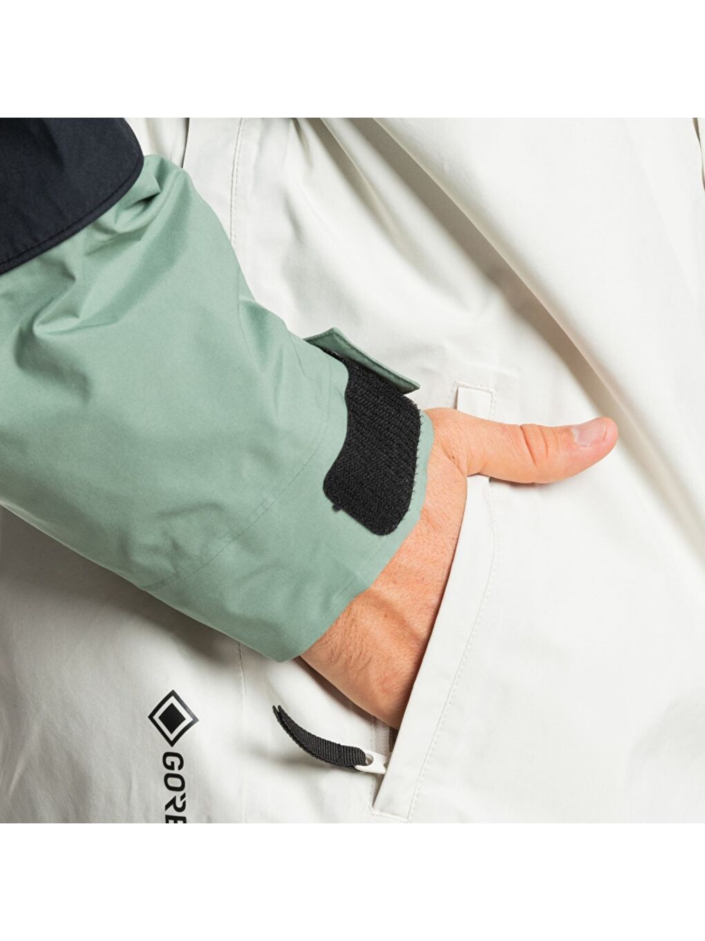 Ekru High Altitude Gore-tex Jk Erkek Bej Snowboard Kayak Montu-4