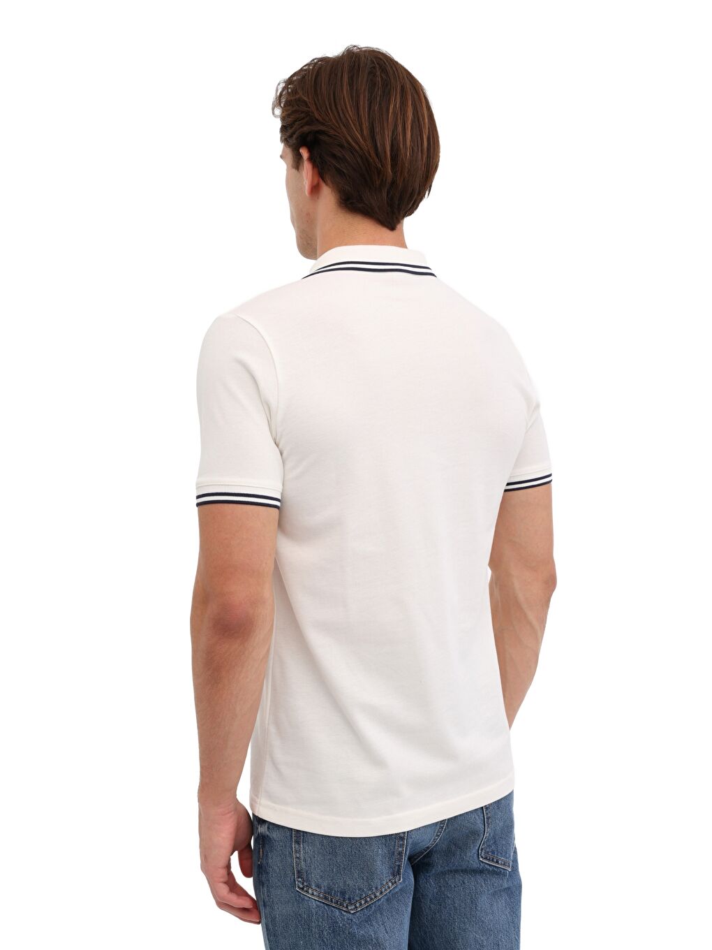 MB YK CZ 12BS108 5FX Beyaz Erkek Kısa Kol T-Shirt-1