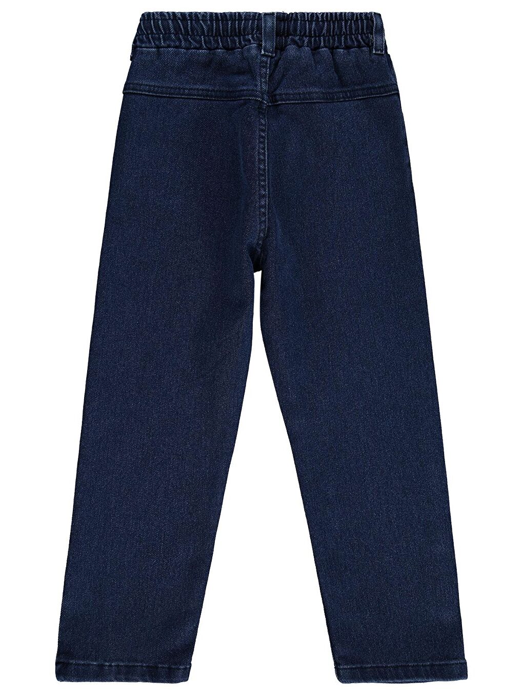 Boys Beli Lastikli Jogger 6-9 Yaş Pantolon Jean - Mavi 7-8 Yaş-1