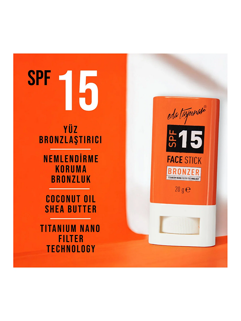 SPF 15 Yüz Bronzlaştırıcı Face Stick (EGY0029)-3