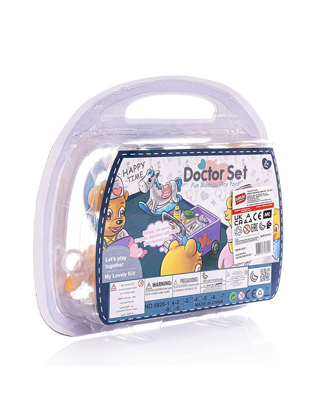 Klas Çantalı Kutuda Doktor Seti-1