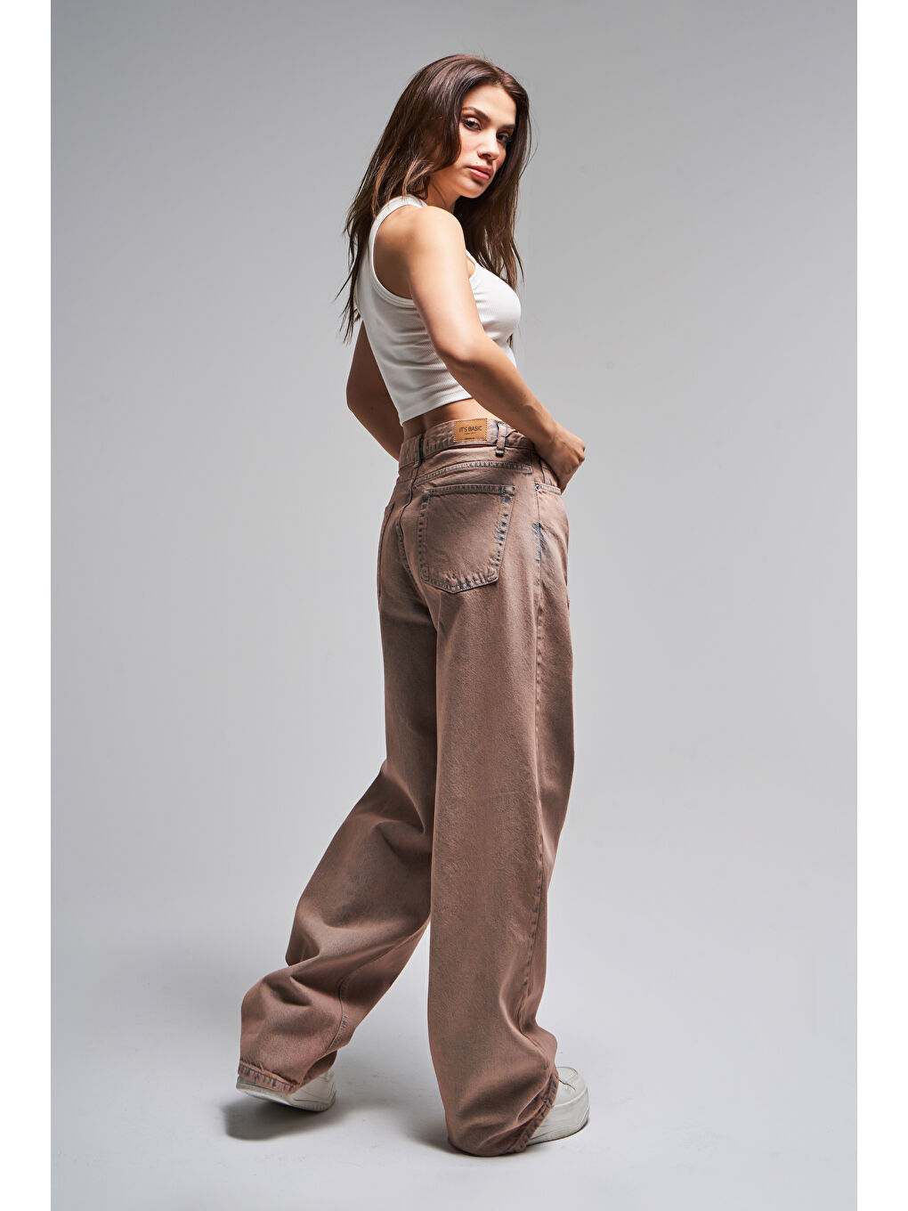 Mavi Kadın T.Kot Rengi 11S5-102 Loose Midrise Skater Fit Yırtık Detaylı %100 Pamuk Denim Jean-4