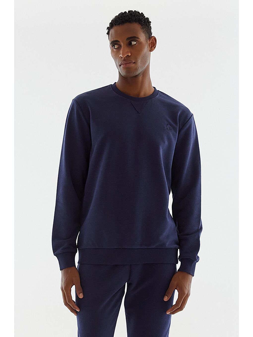 United Colors Of Benetton Lacivert Erkek Sweatshirt - 1