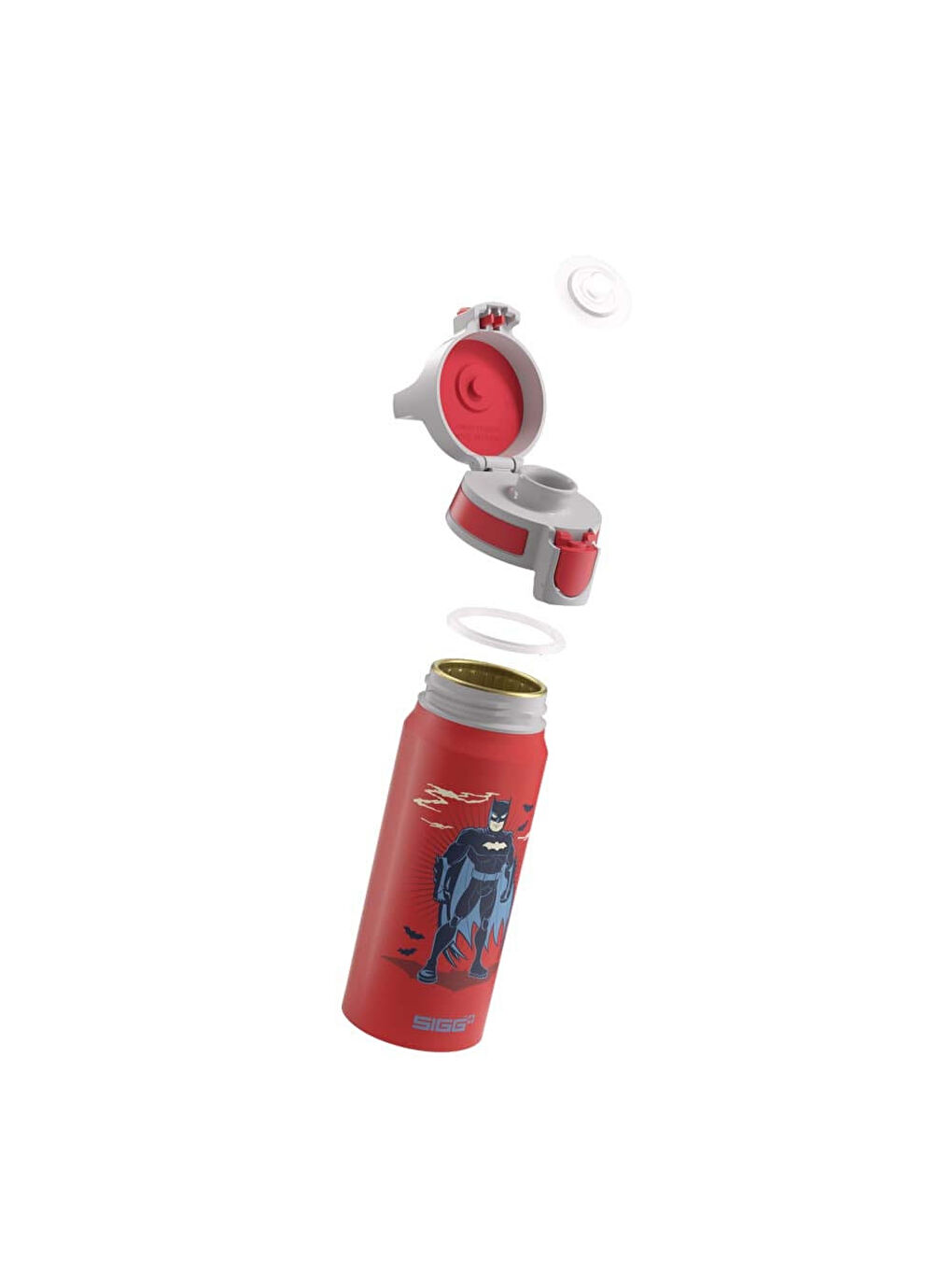 Sigg Kırmızı WMB One Batman Standing Matara 600ml Kırmızı 6035.30 - 1