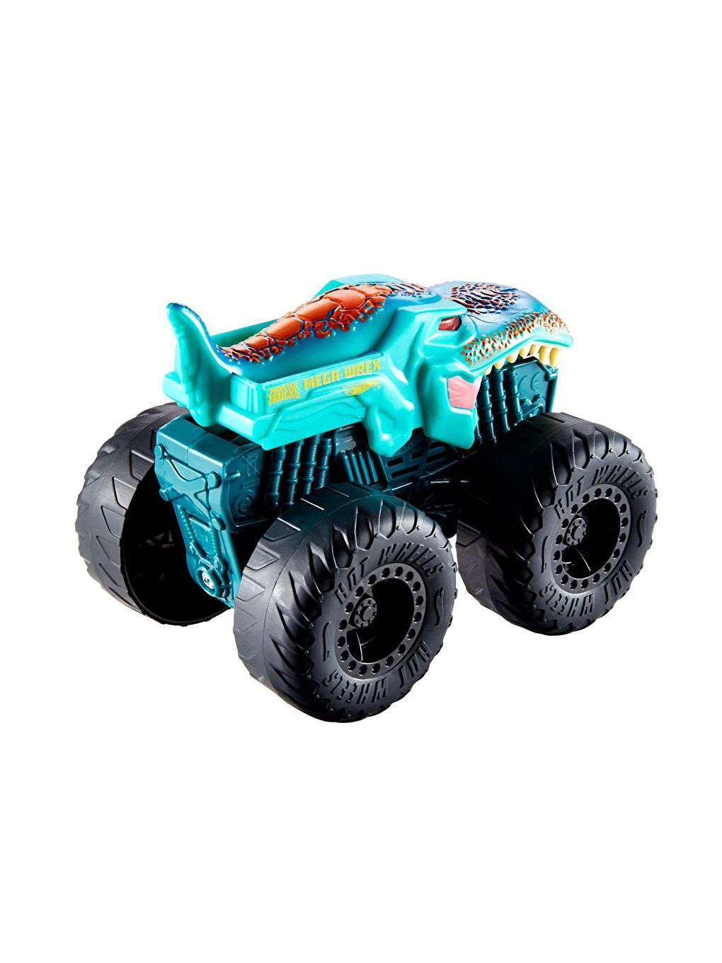 Hot Wheels Beyaz-Renklibaskı Monster Trucks 1:43 Kükreyen Arabalar - 1