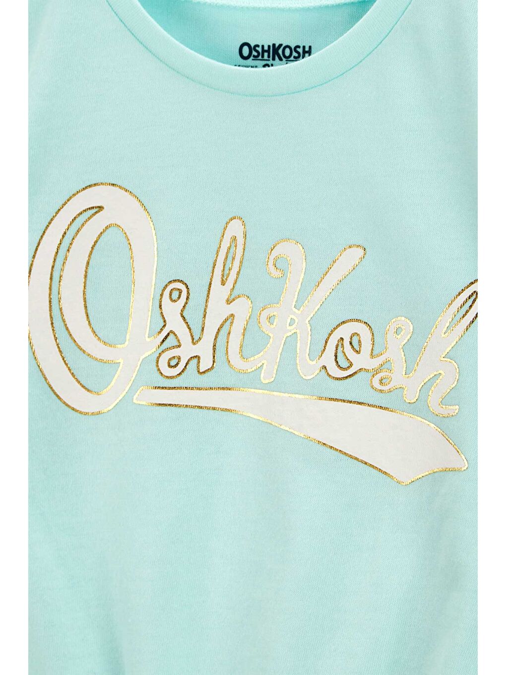 Mavi Küçük Kız Çocuk Tshirt-1