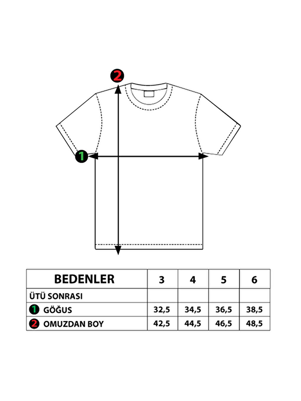 Mavi Erkek Çocuk Baskılı Tişört-3