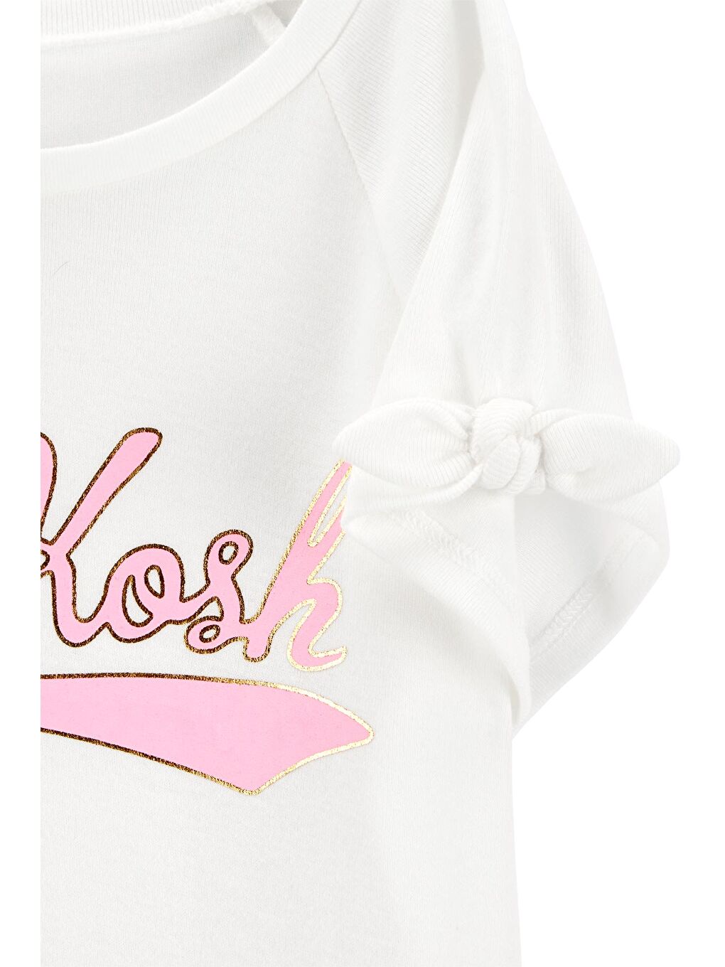 Ekru Kız Çocuk Tshirt-2