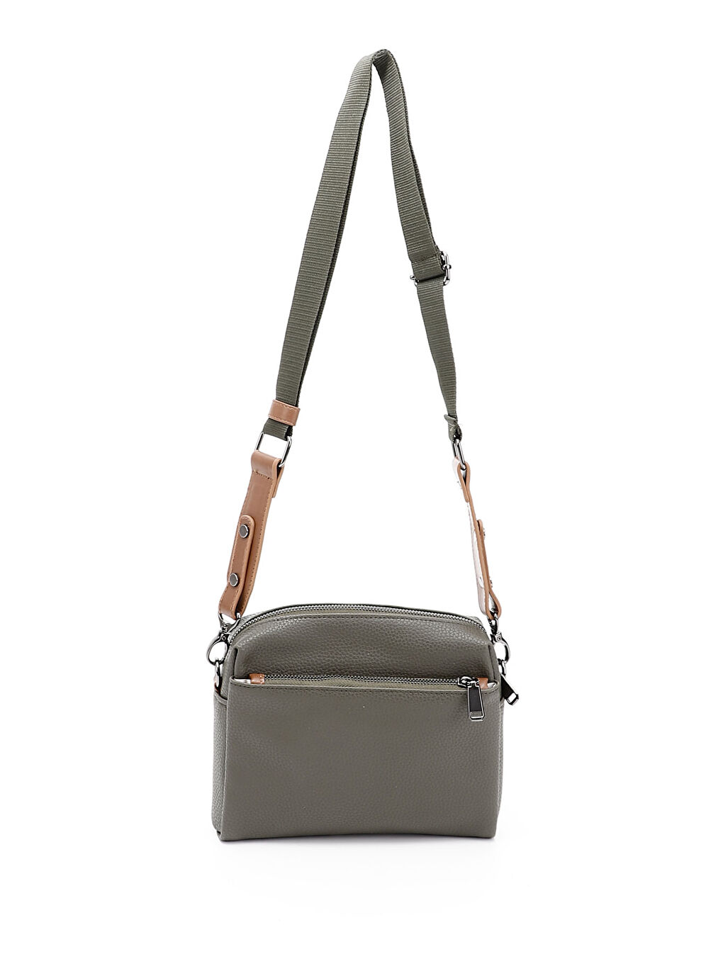 Haki Kadın HAKİ-YEŞİL Uzun Askılı Omuz Çantası-3