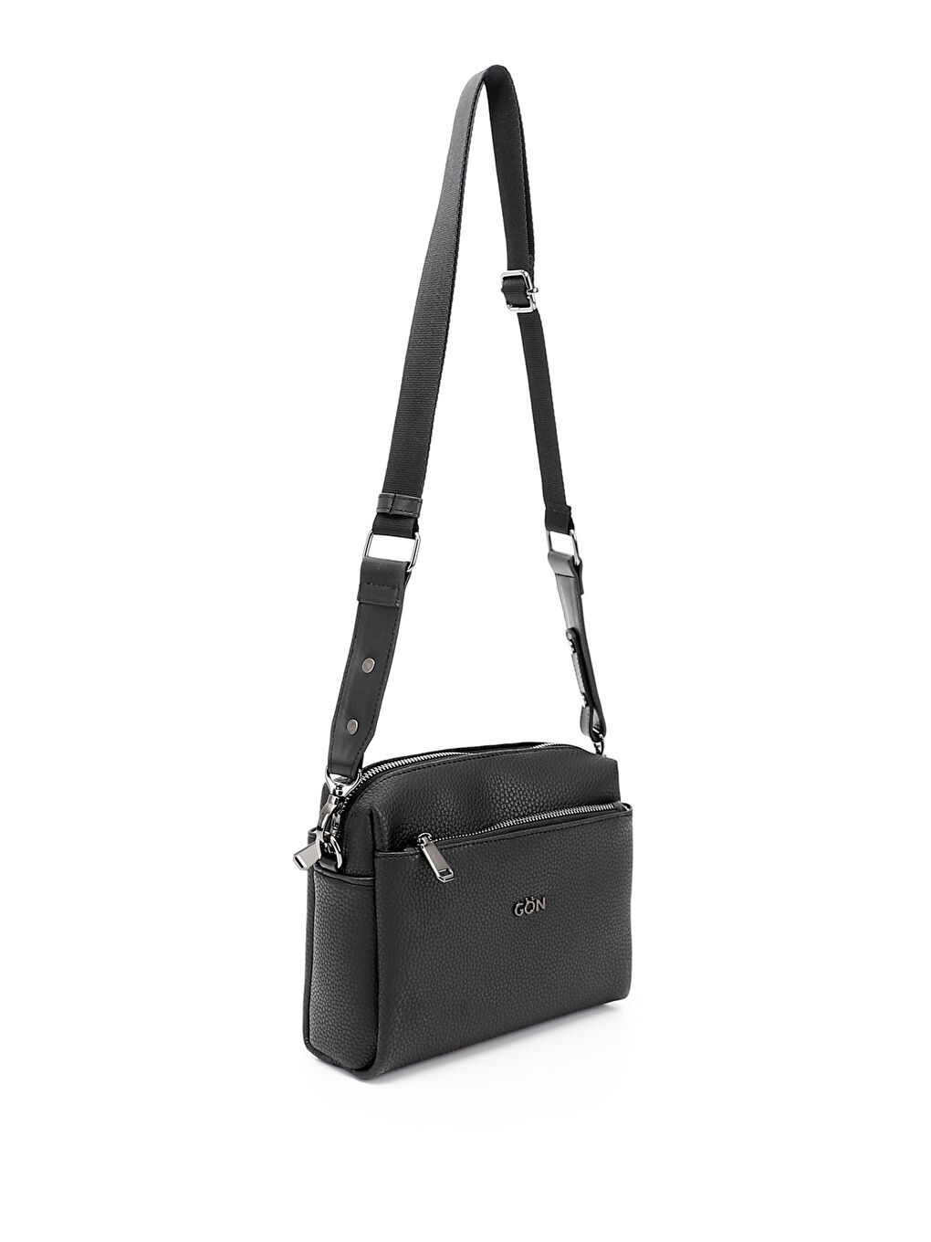 Mor Kadın ZÜMRÜT-SİYAH Uzun Askılı Omuz Çantası-1