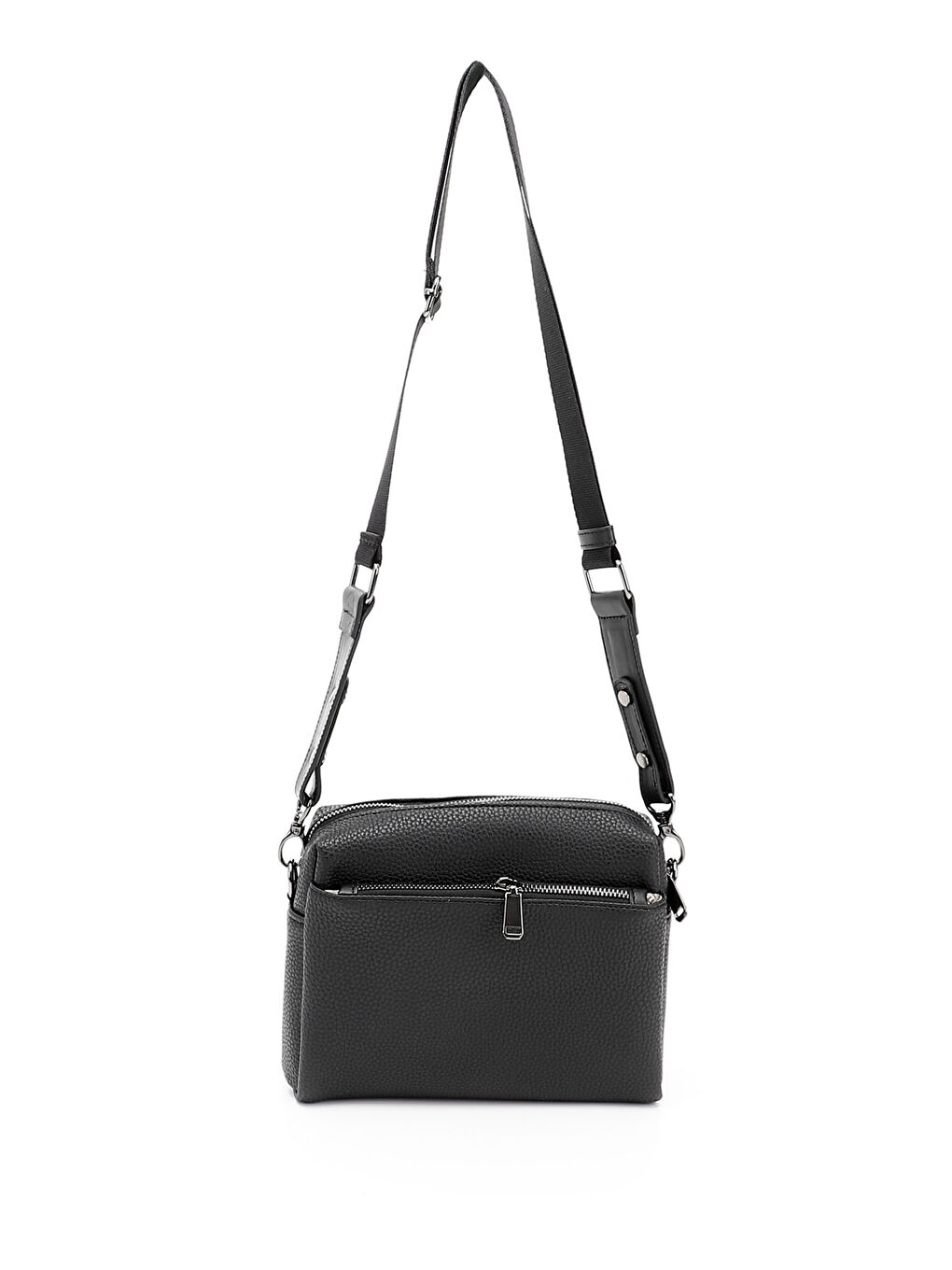 Mor Kadın ZÜMRÜT-SİYAH Uzun Askılı Omuz Çantası-3