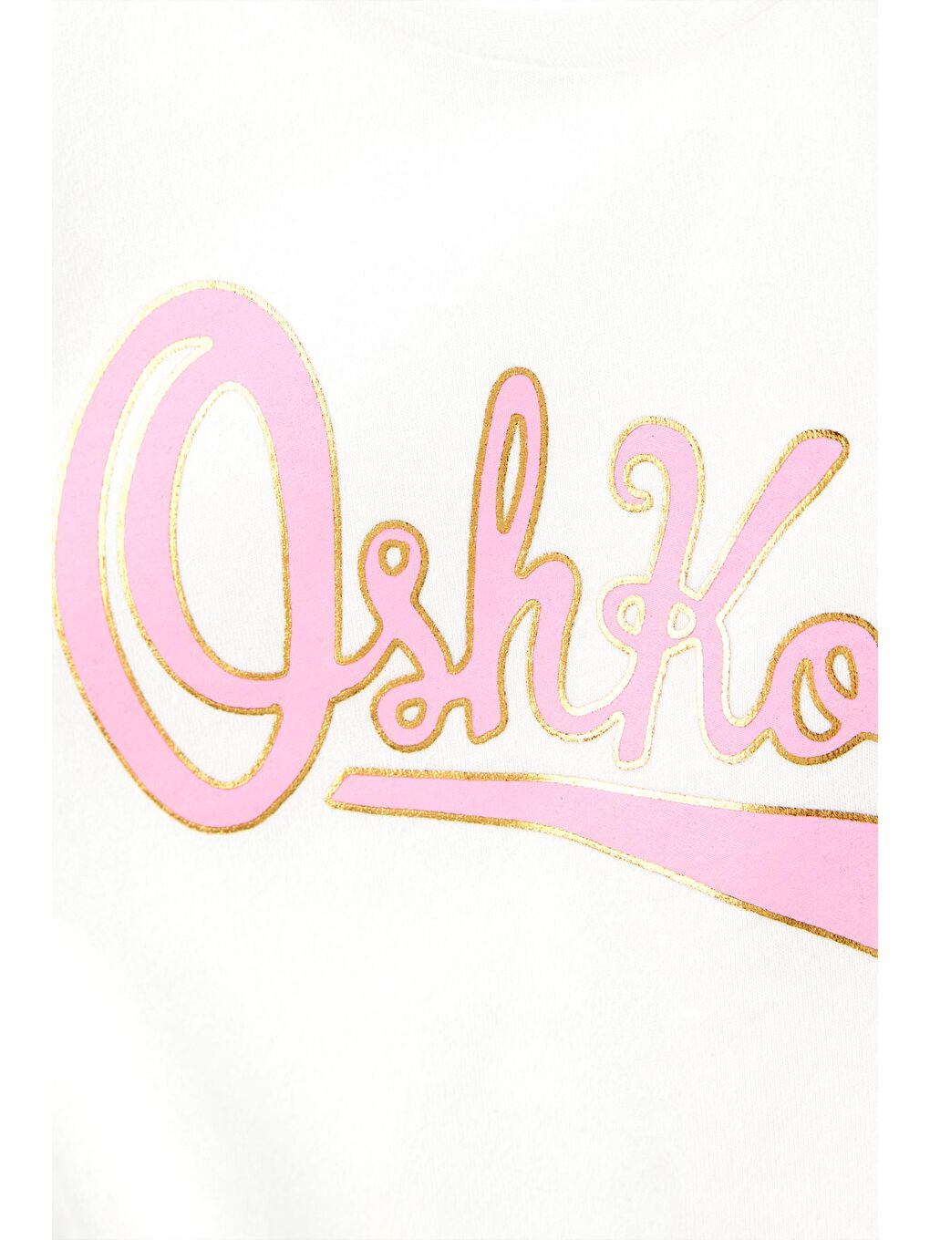 Ekru Küçük Kız Çocuk Tshirt-1