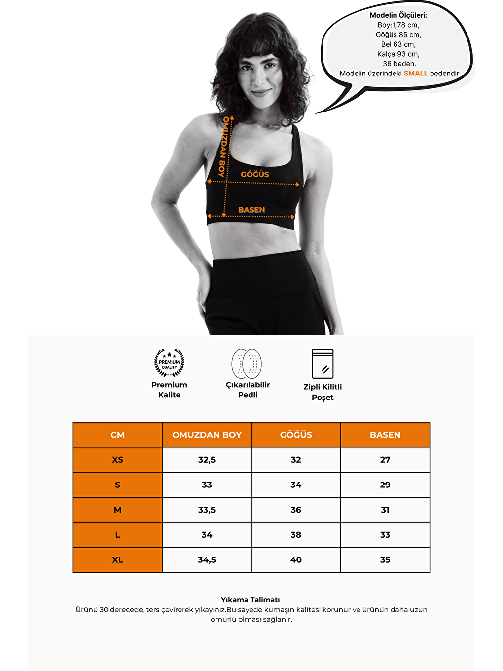 Sırt Detaylı Çıkarılabilir Pedli Bra Kadın Sporcu Sütyeni Surge Lacivert-4