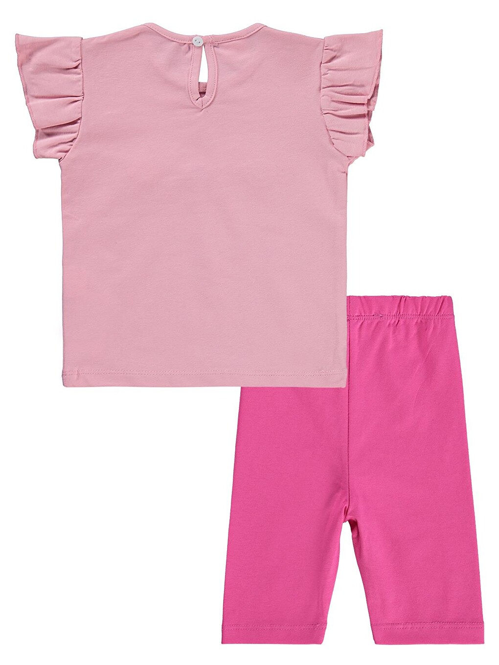 Baby Renkli Nakışlar 6-18 Ay Takım - Pembe-3