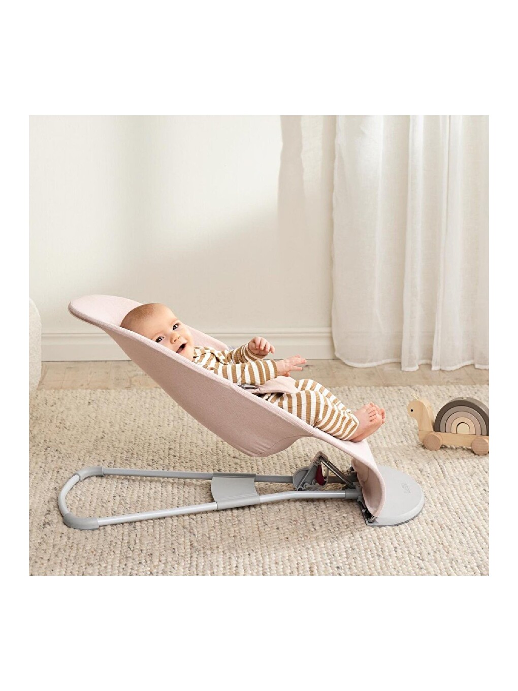 Bliss Ana Kucağı Woven Melange Light Pink-2